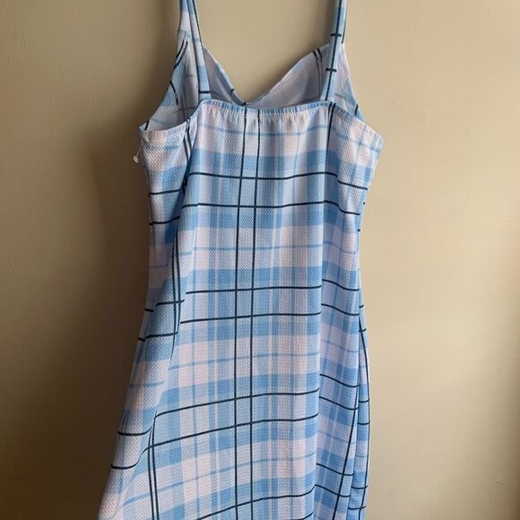 NWT Plaid tank dress size medium - Picture 3 of 3